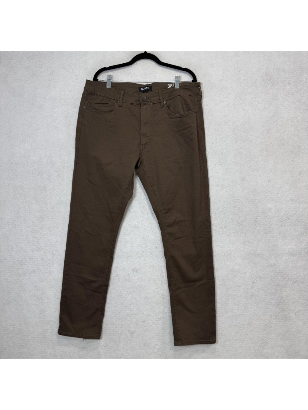 BLANKNYC Wooster Jeans Mens 38x32 Brown Slim Straight Stretch Denim Casual